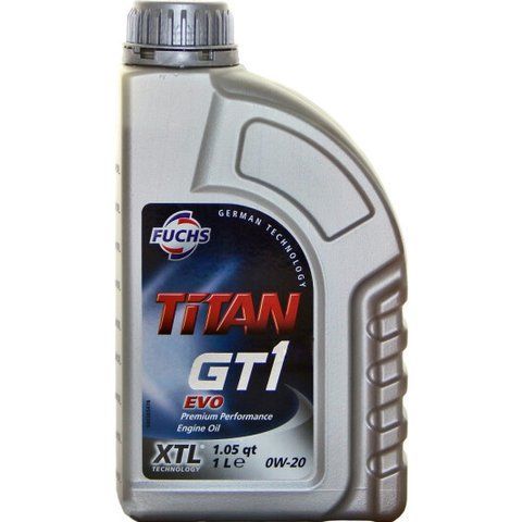 Fuchs Titan Gt1 Evo 0W-20 1 л, (600930622) моторна олива фото