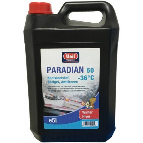 Готовий антифриз Unil Paradian 50 синьо-зелений -36 &deg;C фото