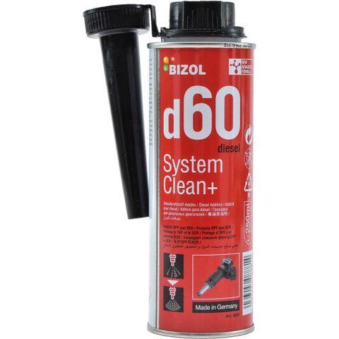 Bizol Diesel System Clean+ d60, 250 мл (B8881) присадка фото