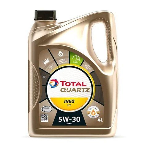 Total Quartz Ineo ECS 5W-30 4 л, (216635) моторное масло фото