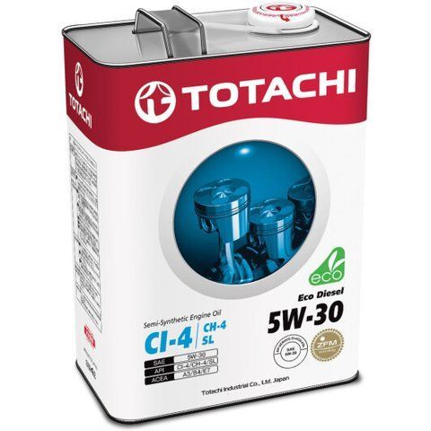 Totachi Eco Diesel 5W-30 4 л, моторное масло фото