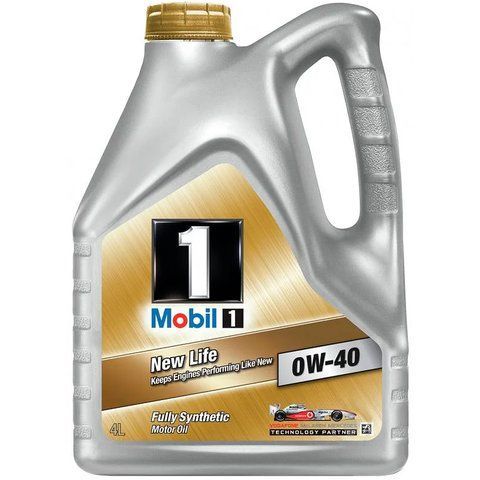 Mobil 1 New Life 0W-40, 4 л (157297) моторное масло фото
