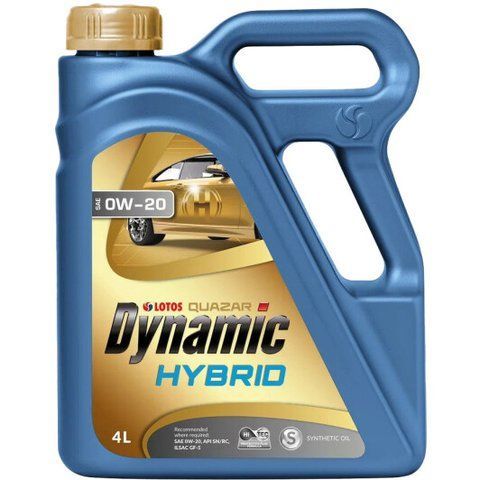 LOTOS Quazar Dynamic Hybrid 0W-20 4 л, моторна олива фото