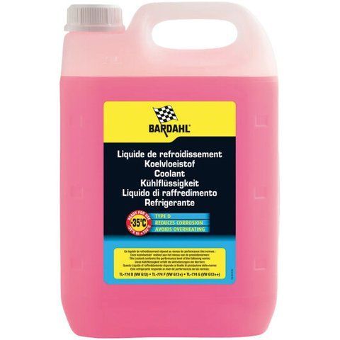Готовый антифриз Bardahl Liquide De Refroidissement Rouge G12+ красный -35 &deg;C фото