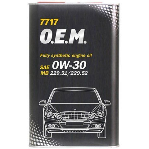 Mannol O.E.M. For Mercedes-Benz 0W-30, 1 л (MN77171-ME) моторное масло фото