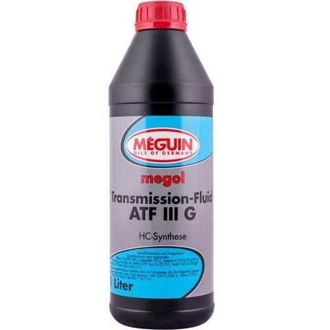 Meguin Transmission-Fluid ATF III G, 1 л (6839) синтетична трансмісійна олива фото