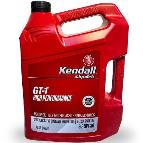 Kendall GT-1 High Performance with LiquiTek 5W-30, 3,78 л (1081221) моторна олива фото