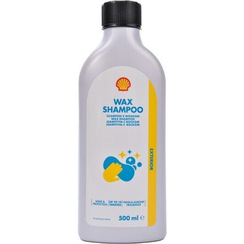 Автошампунь-полірол концентрат Shell Wax Shampoo з воском фото