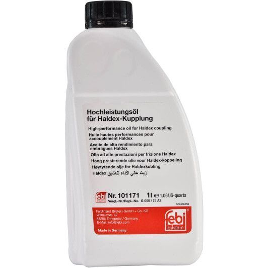 Febi High Performance Oil for Haldex Coupling, 1 л (101171) трансмиссионное масло фото