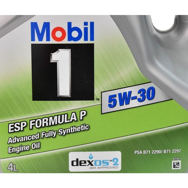 Mobil 1 ESP Formula P 5W-30, 4 л (157145) моторна олива фото