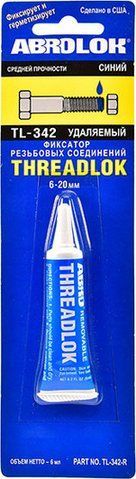 ABRO Removable Threadlok фіксатор різьблення, 6 мл (TL342) фото