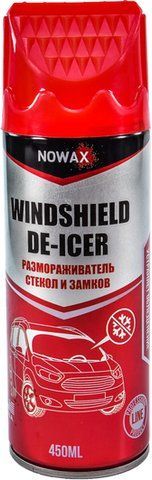 Nowax Windshield De-Icer аэрозоль, 450 мл (NX45019) универсальный размораживатель фото
