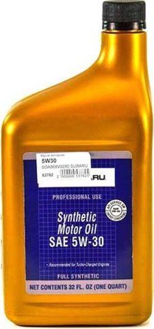 Subaru Engine Oil 5W-30 1 л, моторное масло фото