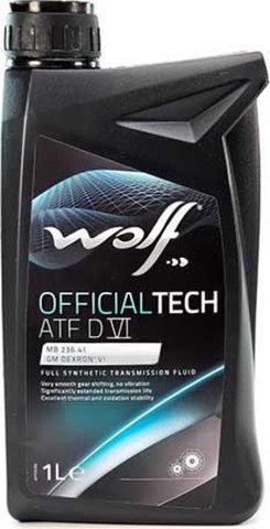 Wolf Officialtech ATF DVI, 1 л (8305504) синтетическое трансмиссионное масло фото