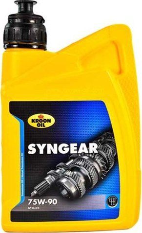 Kroon Oil Syngear GL-4/5 75W-90, 1 л (02205) напівсинтетична трансмісійна олива фото