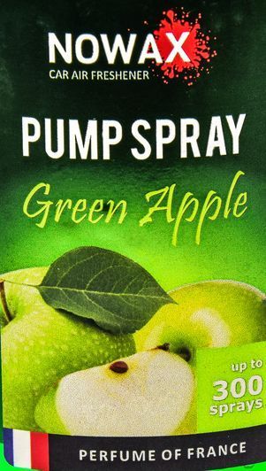 Ароматизатор Nowax Pump Spray Green Apple 75 мл фото