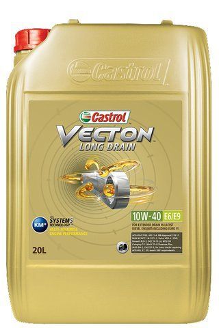 Castrol Vecton Long Drain 10W-40 E6/E9, 20 л (RB-VTLD14E-20L) моторное масло фото