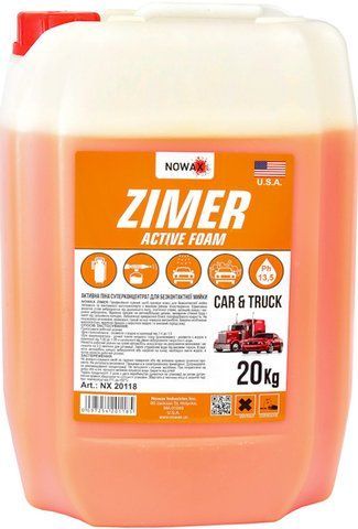 Nowax Zimer Active Foam, 20 л (NX20118) концентрат автошампуню фото