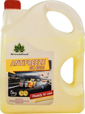 Готовий антифриз Green cool GC 4010 жовтий -40 &deg;C фото