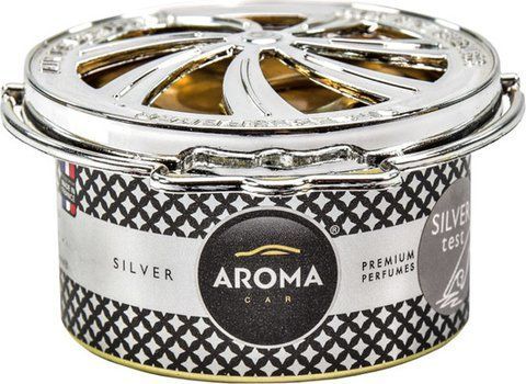 Ароматизатор Aroma Car Prestige Organic Silver 40 г фото