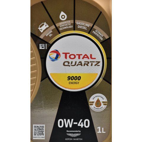 Total Quartz 9000 Energy 0W-40 1 л, (213988) моторна олива фото