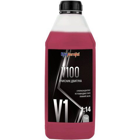Ekokemika V100 рідина, 1 л (780422) концентрат очищувача двигуна фото