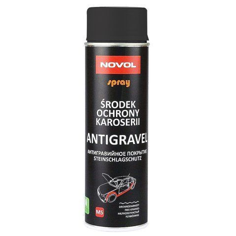 Novol Spray Antigravel MS Black, 500 мл (34252) антигравій фото