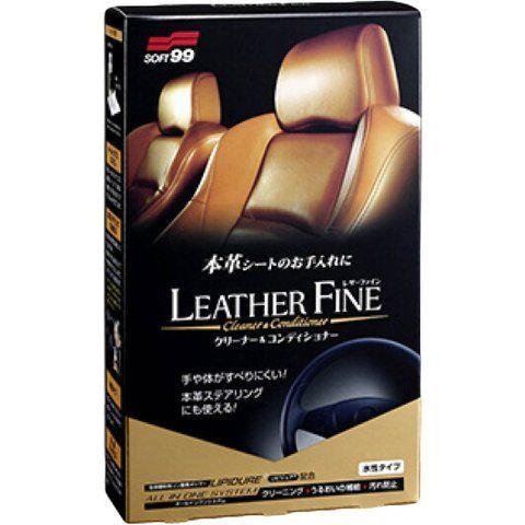 Очисник салону SOFT99 Leather Fine Cleaner & Conditioner 100 мл 02069 фото