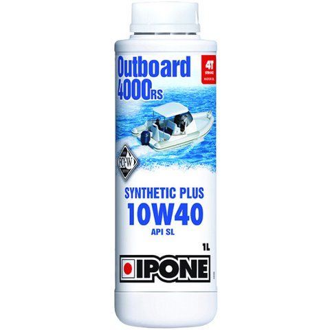 Ipone Outboard 4000 RS 10W-40, 1 л (800573) моторное масло 4T фото