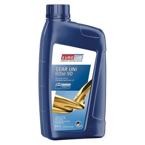 EuroLub Gear Uni 80W-90, 1 л (365001) синтетическое трансмиссионное масло фото