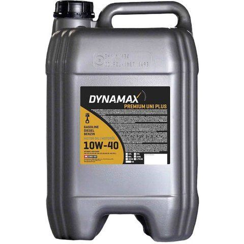 Dynamax Premium Uni Plus 10W-40, 20 л (502124) моторное масло фото