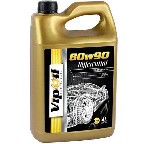 VIPOIL Differential 80W-90, 4 л (0162857) минеральное трансмиссионное масло фото