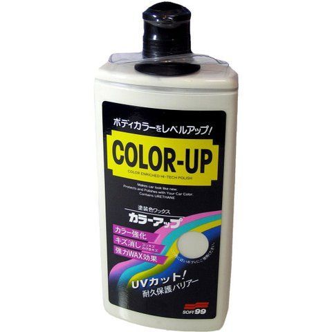 Кольоровий поліроль для кузова SOFT99 Color-Up білий перламутр фото