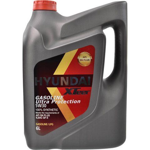 Hyundai XTeer Gasoline Ultra Protection 5W-30 6 л, (1061011) моторное масло фото