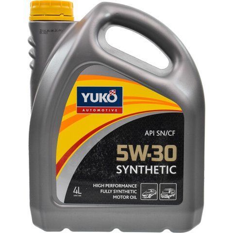 Yuko Synthetic 5W-30 4 л, моторное масло фото