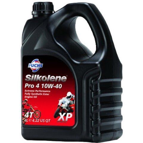 Fuchs Silkolene Pro 4 XP 10W-40, 4 л (600985134) моторна олива 4T фото