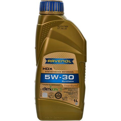Ravenol HDX 5W-30 1 л, (1111125001) моторное масло фото