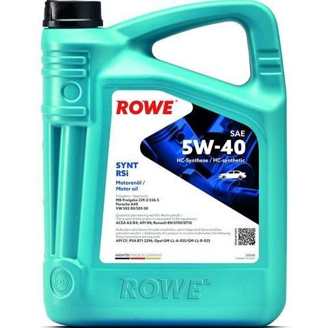 Rowe HC Synt RSi 5W-40, 4 л (20068004099) моторна олива фото