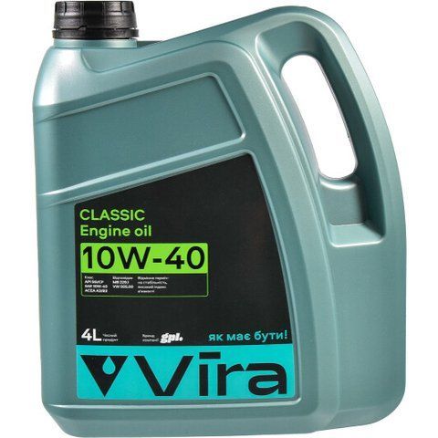 VIRA Classic 10W-40 4 л, (VI0322) моторна олива фото
