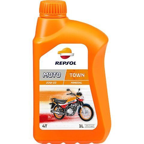 Repsol Moto Town 20W-50, 1 л (RP169Q51) моторна олива 4T фото