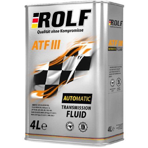 ROLF ATF III (Metal)), 4 л (322245) мінеральна трансмісійна олива фото