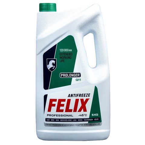 Готовий антифриз Felix Prolonger G11 зелений -40 &deg;C фото