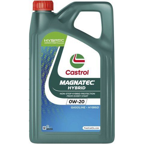 Castrol Magnatec Hybrid 0W-20, 5 л (15F6FA) моторное масло фото