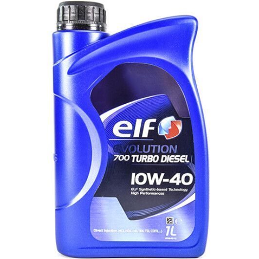 Elf Evolution 700 Turbo Diesel 10W-40 1 л, (216671) моторное масло фото