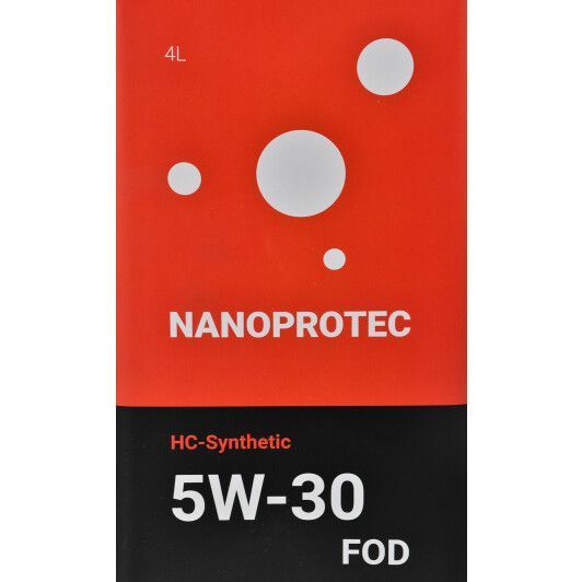 Nanoprotec FOD HC-Synthetic 5W-30 4 л, (NP2204504) моторна олива фото