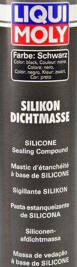 Liqui Moly Silikon-Dichtmasse, 200 мл (6185) герметик черный фото