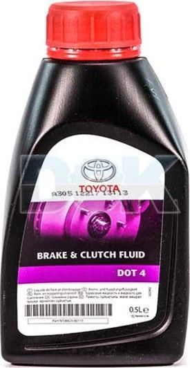 Toyota DOT 4, 0,5 л (0882380111) тормозная жидкость пластиковая тара фото
