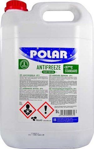 Готовый антифриз Polar BS 6580 зеленый -37 &deg;C фото