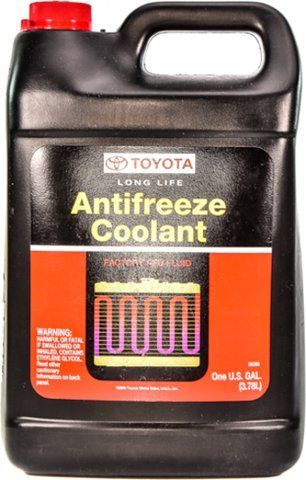 Toyota Long Life Antifreeze Coolant красный, 3,78 л (002721llac) концентрат антифриза фото