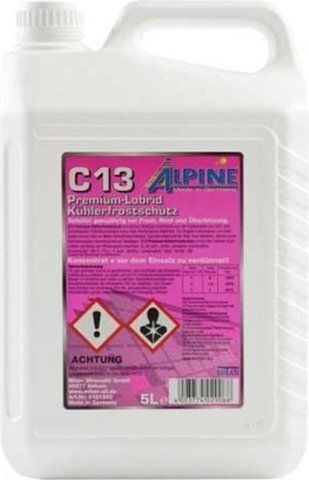 Alpine Premium G13 фиолетовый, 5 л (0101352) концентрат антифриза фото